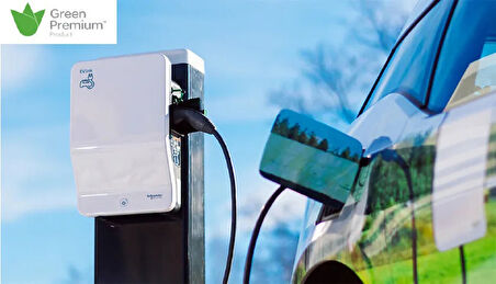 Schneider Electric EVB1A22PCKI Evlink Smart Wallbox 22kW T2 Kablolu Araç Şarj Cihazı