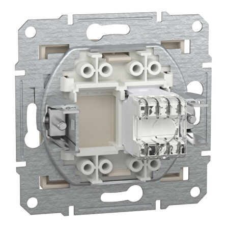 Schneider Electric EPH4770123 Asfora Krem 1xRJ45 Cat6 Utp Çerçevesiz