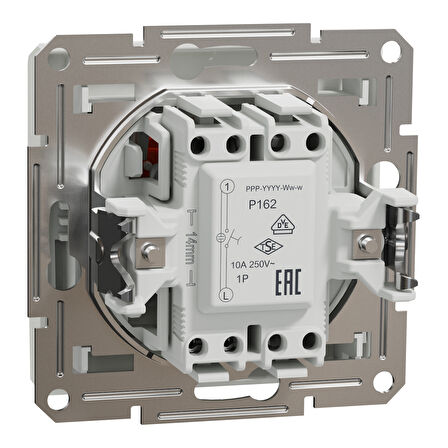 Schneider Electric EPH6270121 Asfora Beyaz Energy Saver Mekanik