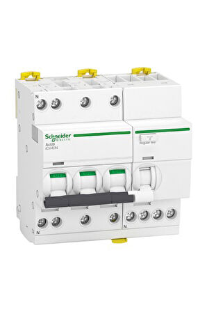 Schneider 3P + N 20A  6 kA C EĞRİSI 30mA A9DE3720