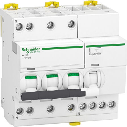 Schneider iDPN Vigi 3P + N 32A  6 kA C EĞRİSI 30mA  A9DE3732