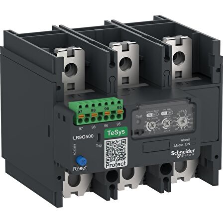 Schneider,LR9G500,TeSys Giga Termik Aşırı Yük Rölesi LR9G 500A yaylı