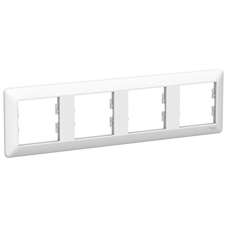 Schneider Electric EPH5805421 Asfora EM Beyaz Dörtlü Çerçeve