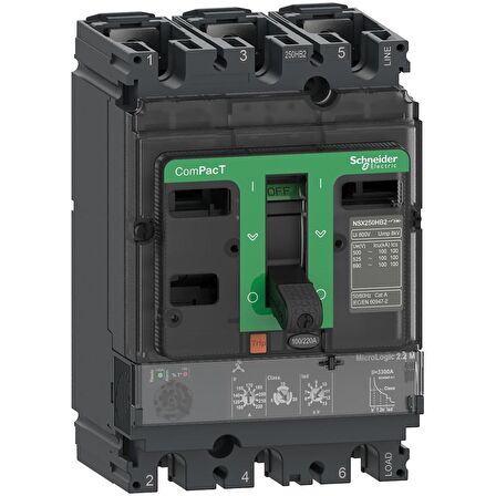 Schneider,NSX160H  ML 2.2  M150 70kA LV430991