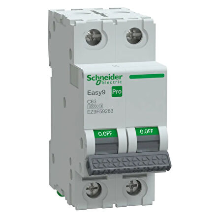 Schneider Pro 2 Faz 63A 10 KA C Tipi Sigorta  EZ9F59263
