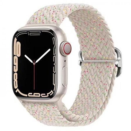 Coofbe Tokalı 41mm Apple Watch 7 8 Kordon Kayış 40mm Apple Watch 4 5 6 Kordon Kayış 38mm Kordon