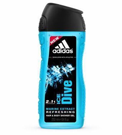 Adidas Ice Dive Tüm Ciltler İçin Duş Jeli 250 ml