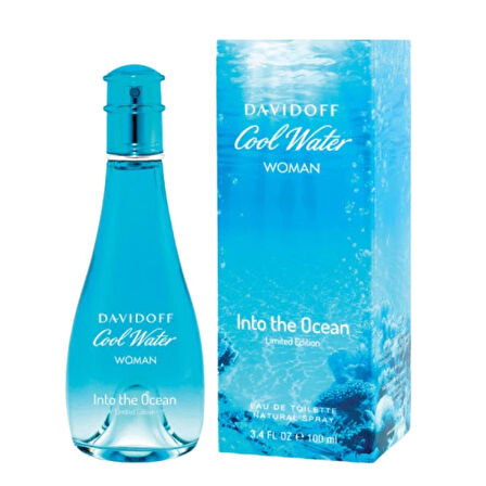 Davidoff Cool Water Into The Ocean Woman Limited Edition EDT 100 ml Kadın Parfümü