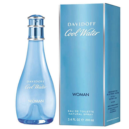 Davidoff Cool Water Woman EDT 200 ml Kadın Parfümü