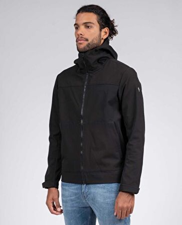 Sun Valley Lewsor Erkek Kapişonlu Softshell Ceket-LEWSOR99N