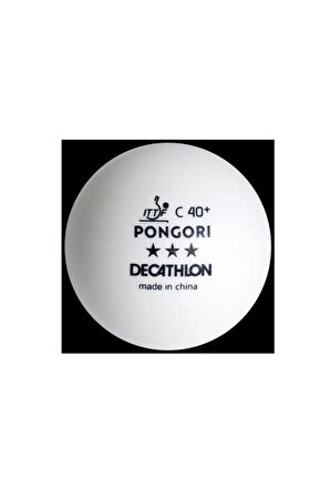 Beyaz Masa Tenisi Topu 3* 4 Lü 900c Pongorı