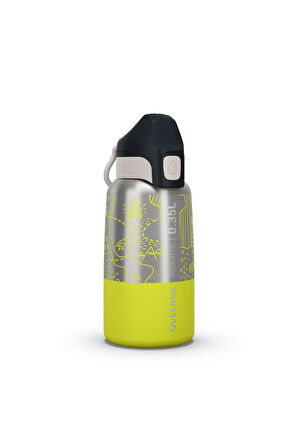 Quechua Çocuk Outdoor Paslanmaz Çelik Termos - 0,35 L - Sarı