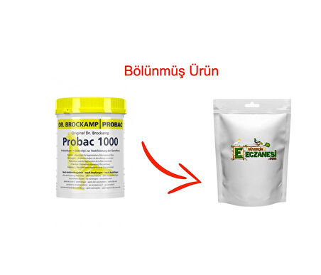 Probac 1000 Probiyotik Ve Elektrolit 50 gr bölünmüş