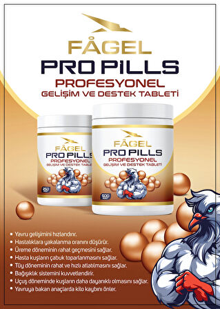 Pro Pills Yavru Hapı 500 adet