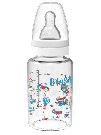 Baby Soft Cam Biberon 125 ml Beyaz