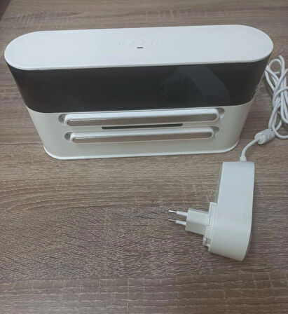 360 S9 BEYAZ ROBOT SÜPÜRGE ŞARJ ÜNİTESİ - ŞARJ ALETİ TEŞHİR & OUTLET