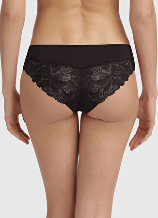 Dim Siyah Kadın Bikini Külot D08H5