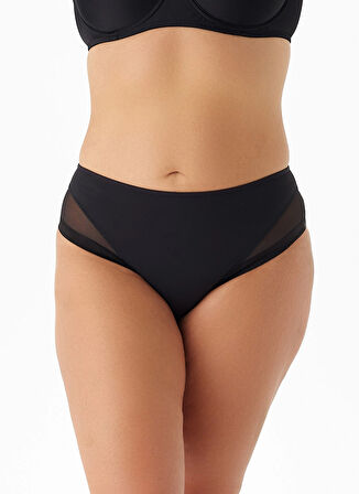 Dim Siyah Kadın Bikini Külot D063