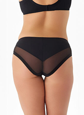 Dim Siyah Kadın Bikini Külot D063