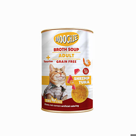 Moochie Et Suyu Çorba Karides Ton B.Yet.Kedi 135ML (446-CB0564)