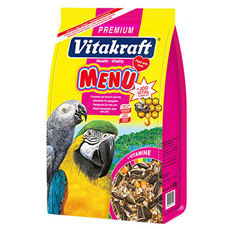 Vitakraft Menu Papağan Yemi 1000 Gr (460-27040)