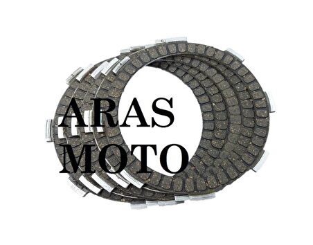 HONDA CBF 150 DEBRİYAJ BALATA SETİ YAN SANAYİ TÜM YILLARA UYUMLU -ARASMOTO