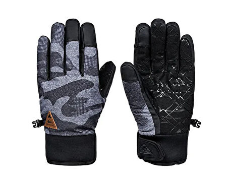 Quiksilver Gri Eldiven Eqyhn03082-17010 Method Glove M Glov Wbk4