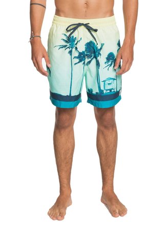 Quiksilver Pardsvly17 M Jamv Gca6 Beli Lastikli Baskılı Çok Renkli Erkek Şort Mayo