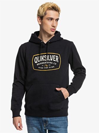 Quiksilver Kapüşon Yaka Siyah Erkek Sweatshırt EQYFT04456HIGH CLOUD HOOD