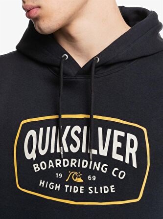 Quiksilver Kapüşon Yaka Siyah Erkek Sweatshırt EQYFT04456HIGH CLOUD HOOD