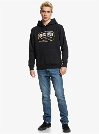 Quiksilver Kapüşon Yaka Siyah Erkek Sweatshırt EQYFT04456HIGH CLOUD HOOD