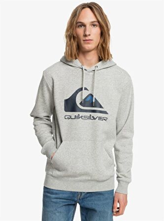 Quiksilver Çok Renkli Erkek Kapüşonlu Baskılı Sweatshirt EQYFT04450 BIG LOGO HOOD