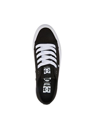 Dc Shoes Siyah - Beyaz Kadın Lifestyle Ayakkabı ADJS300280-BKW MANUAL PLATFORM