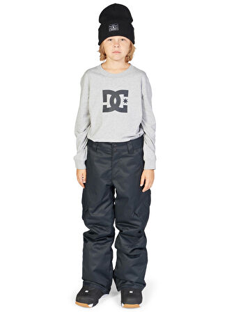 Dc Siyah Erkek Çocuk Düz Kayak Pantolonu ADBTP03008 BANSHEE YOUTH PANT