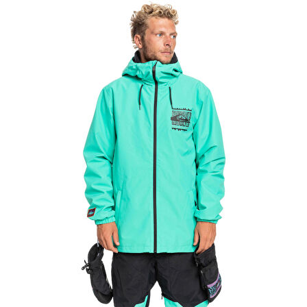 Quiksilver High In The Hood Erkek Su Geçirmez Snowboard Montu  EQYTJ03369