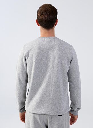 Quiksilver Gri Erkek Düz Yaka Sweatshirt EQYFT04647 ESSENTIALS M OTLR