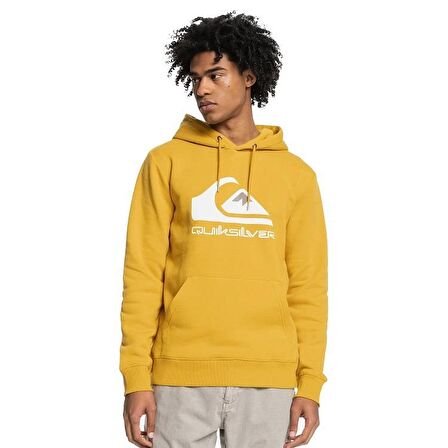 Quiksilver Sarı Erkek Kapüşonlu Sweatshirt EQYFT04450 BIG LOGO HOOD