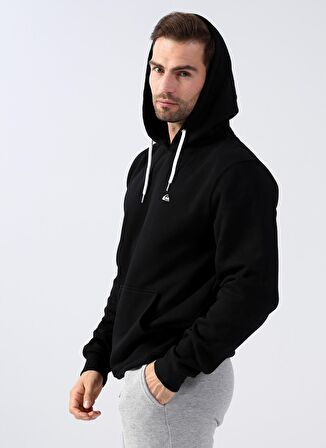 Quiksilver Siyah Erkek Kapüşonlu Sweatshirt EQYFT04523 BAYRISE M OTLR