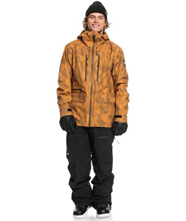 QUIKSILVER S CARLSON STRETCH QUEST JK SNOWBOARD CEKETİ