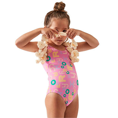 Roxy ERLX103093 Funny Bambino One Piece Kız Çocuk Mayo
