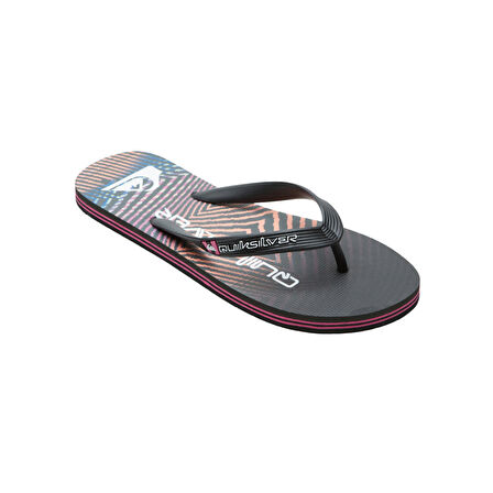 Quiksilver Siyah - Pembe Erkek Terlik AQYL101287 MOLOKAI WORDBLOCK