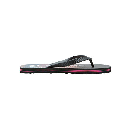 Quiksilver Siyah - Pembe Erkek Terlik AQYL101287 MOLOKAI WORDBLOCK