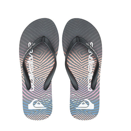 Quiksilver Siyah - Pembe Erkek Terlik AQYL101287 MOLOKAI WORDBLOCK