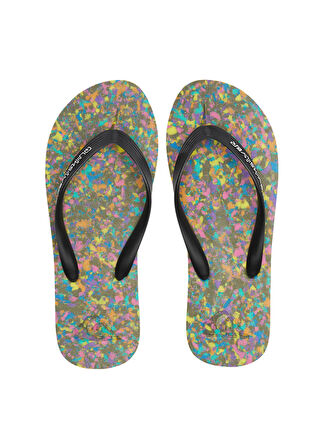 Quiksilver Siyah - Mavi Erkek Terlik AQYL101309 MOLOKAI RECYCLED