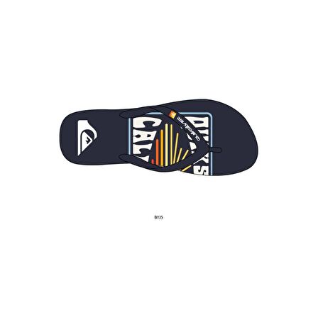 Quiksilver MOLOKAI ART SL Erkek Terlik AQYL101278