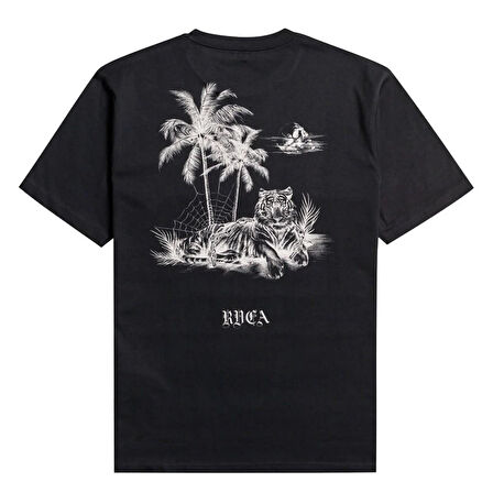 Rvca EVYZT00110 Tiger Beach Ss Tee Erkek Tişört
