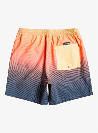 Quiksilver Lacivert Erkek Şort Mayo EQYJV04000 WARPED LOGO 17 M JAMV