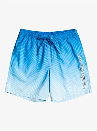 Quiksilver Mavi Erkek Şort Mayo EQYJV04000 WARPED LOGO 17 M JAMV