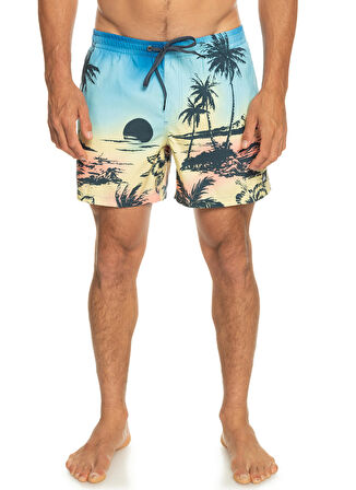 Quiksilver Mavi Erkek Şort Mayo EQYJV03999 PARADISE 15 M JAMV