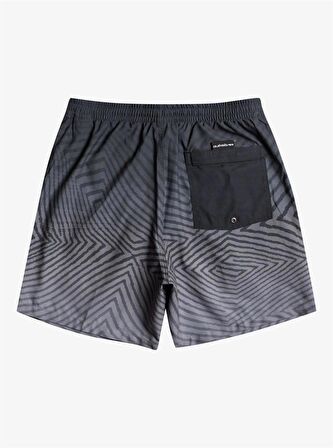 Quiksilver Siyah Erkek Şort Mayo EQYJV04000 WARPED LOGO 17 M JAMV